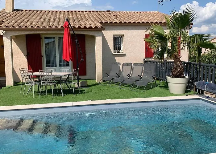 Sud De La France Avec Piscine Privée Les Fumades-Les Bains